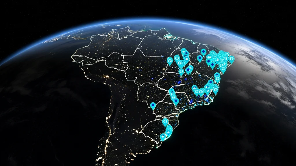 Mapa dos programas de pós-graduação em Engenharia Biomédica no Brasil, com conceitos CAPES e níveis.